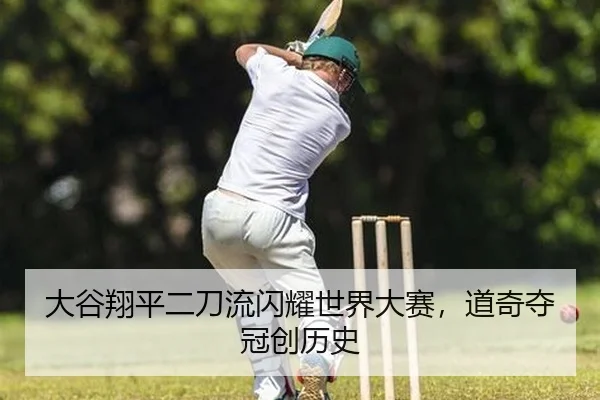 大谷翔平二刀流闪耀世界大赛，道奇夺冠创历史